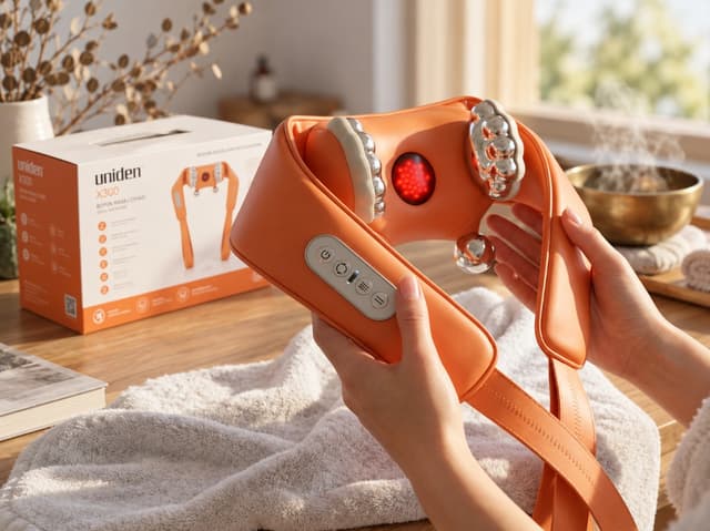 Uniden X300 Vurma ve Ovma Özellikli Boyun Masaj Cihazı