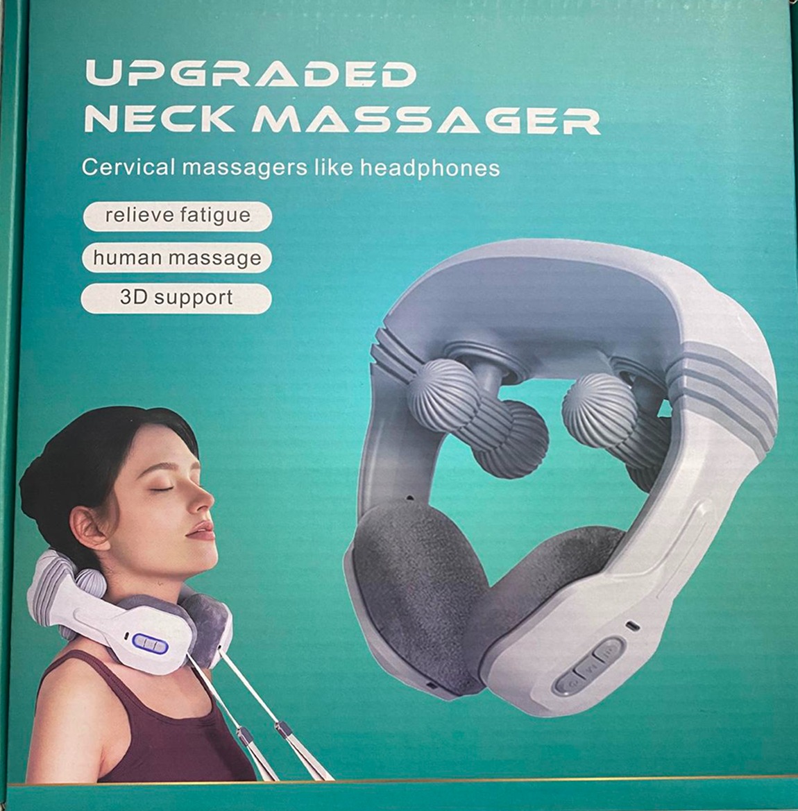 3D Akıllı Boyun Masaj Aleti - Resim 1