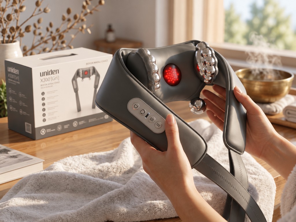 Uniden X300 Vurma ve Ovma Özellikli Boyun Masaj Cihazı 2